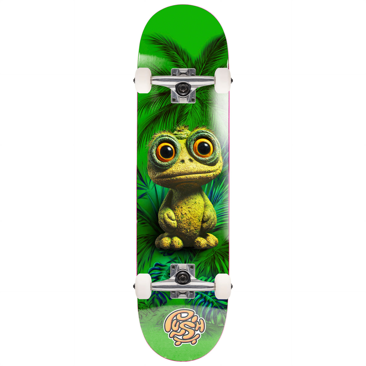 Push Mr Frog First Push Green 7" Complete Skateboard
