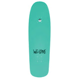 Welcome Sloth on Slappy Slap Teal Dip 9.5" Skateboard Deck