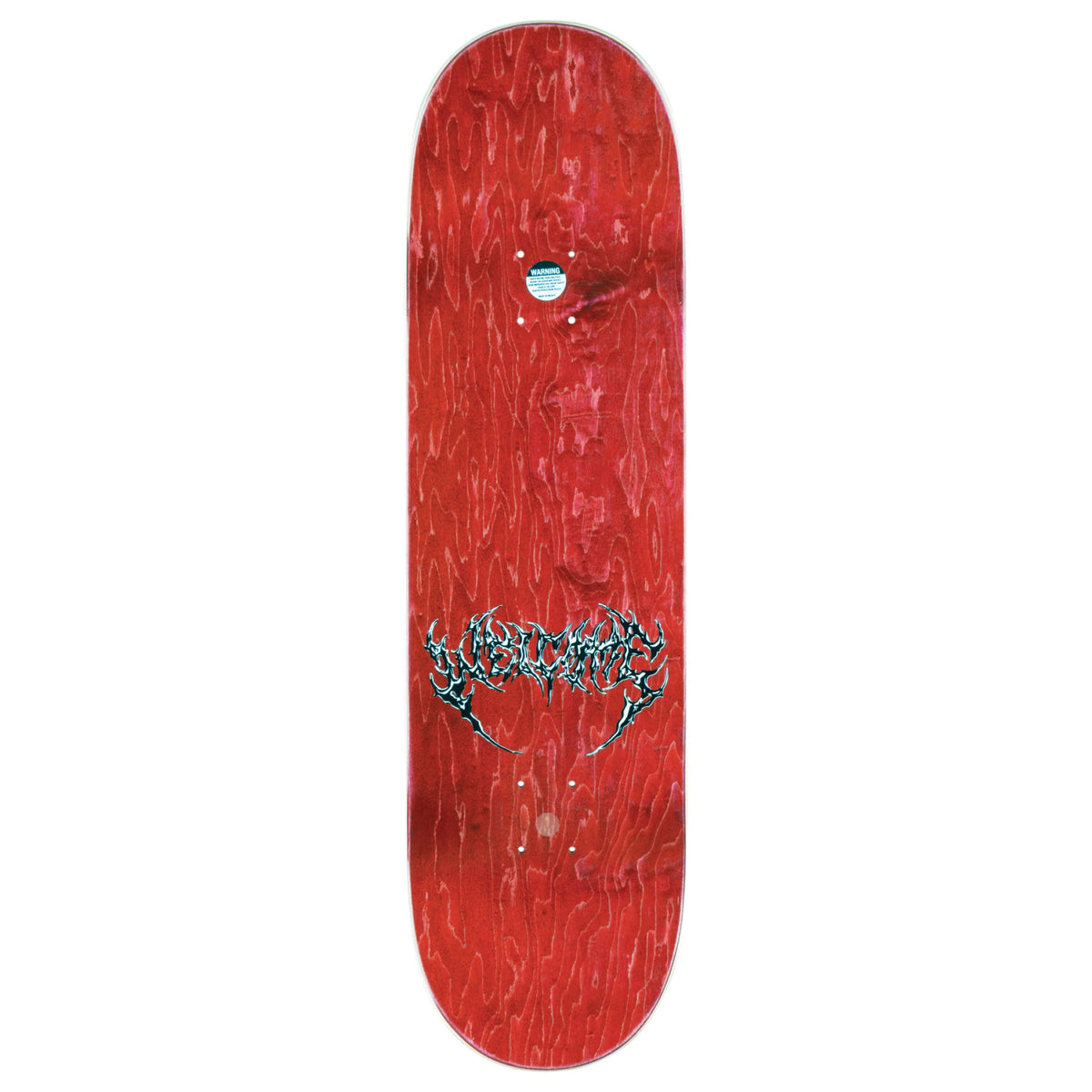 Welcome Torment on Popsicle Red Stain 9.0" Skateboard Deck