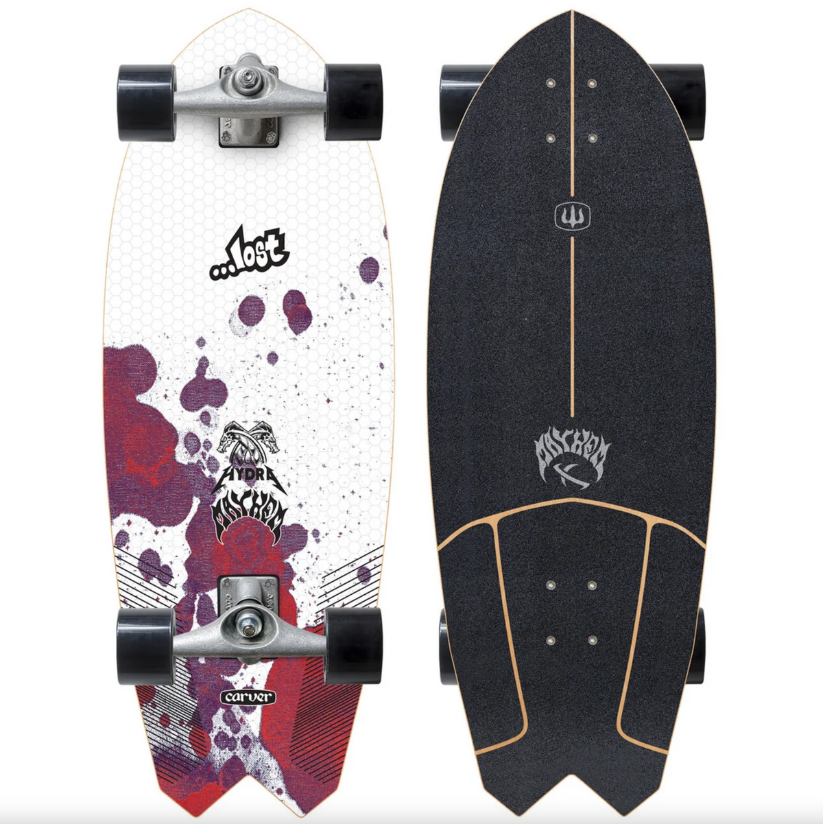 Carver CX 29" Lost Hydra Surfskate Complete (V5)
