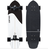 Carver CX Coal Satin 32.5" Black Tip Surfskate Complete (V4)