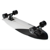 Carver CX Coal Satin 32.5" Black Tip Surfskate Complete (V4)