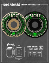 Spitfire F4 97A Una Trinity Natural 52mm Skateboard Wheels