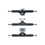 Slappy ST1 Hollow Wide Boy Black Polished Laser Etch Skateboard Truck