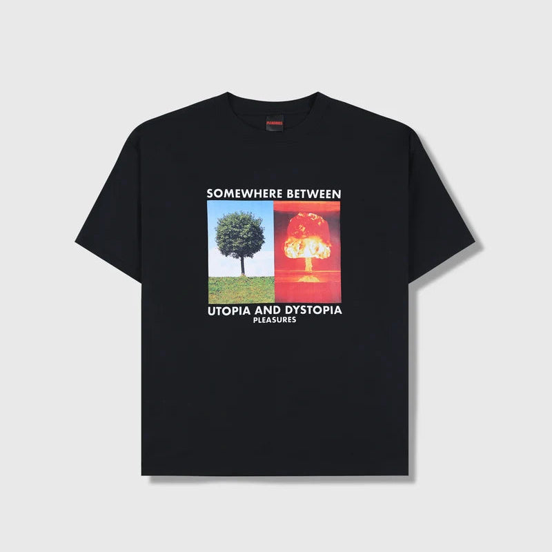Pleasures Somewhere Black S/s Shirt