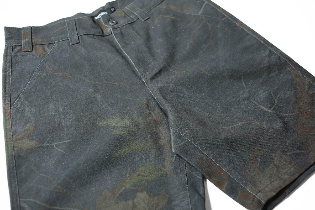 Theories Cadet Timber Camo Shorts