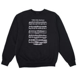 Theories Dance Of The Dream Black Crewneck Sweatshirt