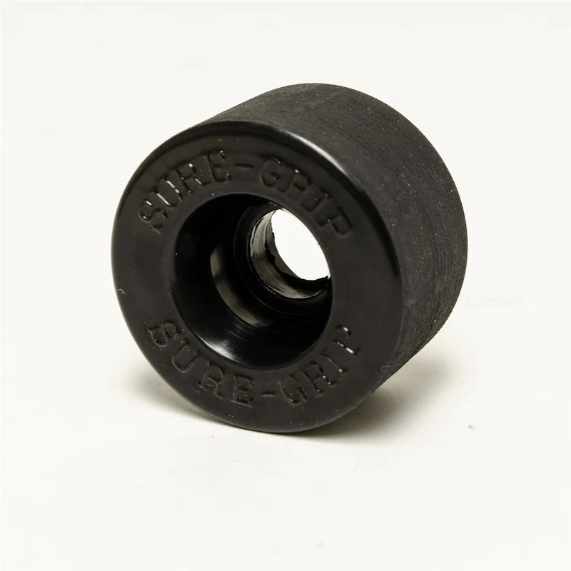 Sure-Grip Velvet 55mm (Set of 8) Black Roller Skate Wheels
