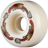 Powell Peralta Dragon Formula Red 93A 52mm x 31mm Off White V1 Skateboard Wheels