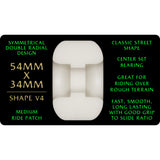 Powell Peralta Dragon Formula Green 88A 54mm x 34mm Off White V4 Skateboard Wheels