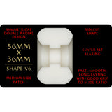 Powell Peralta Dragon Formula Red 93A 56mm x 36mm Off White V6 Skateboard Wheels