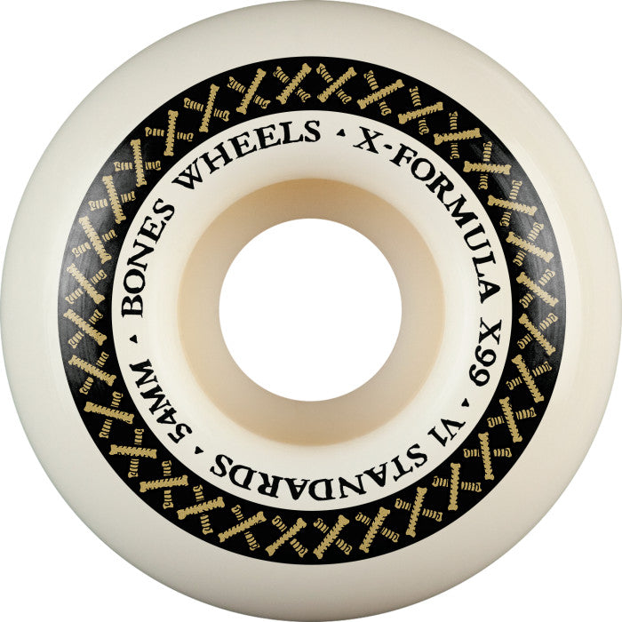 Bones X-Formula 54mm V1 Standards 99A Skateboard Wheels