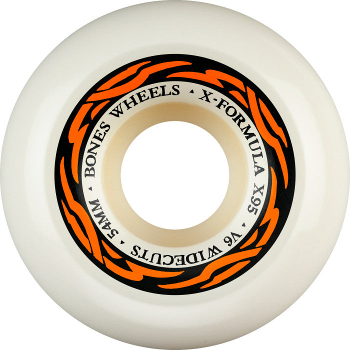 Bones X-Formula 54mm V6 Widecuts 95A Skateboard Wheels