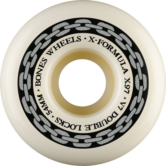 Bones X-Formula 54mm V7 Double Locks 97A Skateboard Wheels