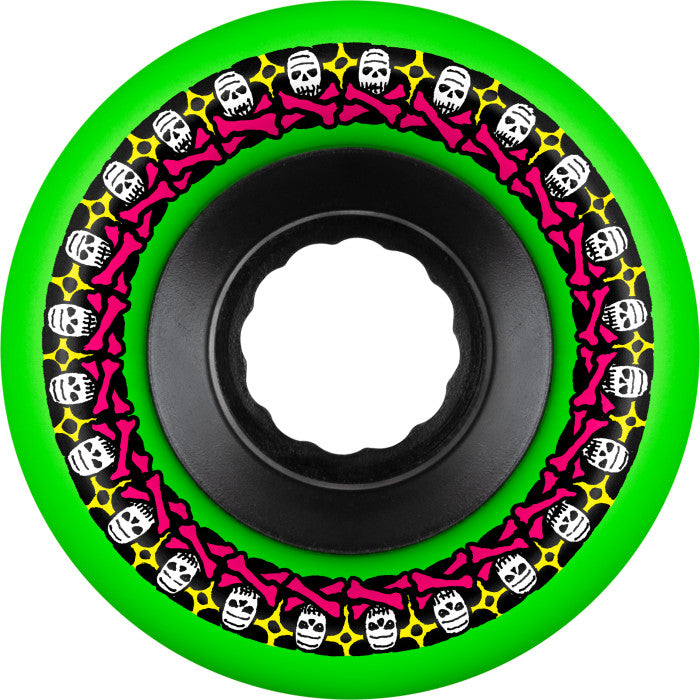 Bones Rough Riders 56mm All-Terrain 80A Green Skateboard Wheels