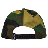 Spitfire Wheels Bighead Woodland Camo/White Snapback Hat