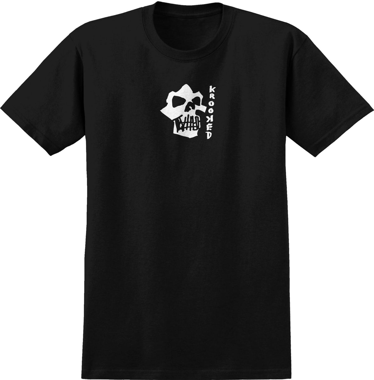 Krooked Skulls Black/White S/s Shirt