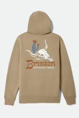 Brixton Barren Sand Hooded Sweatshirt