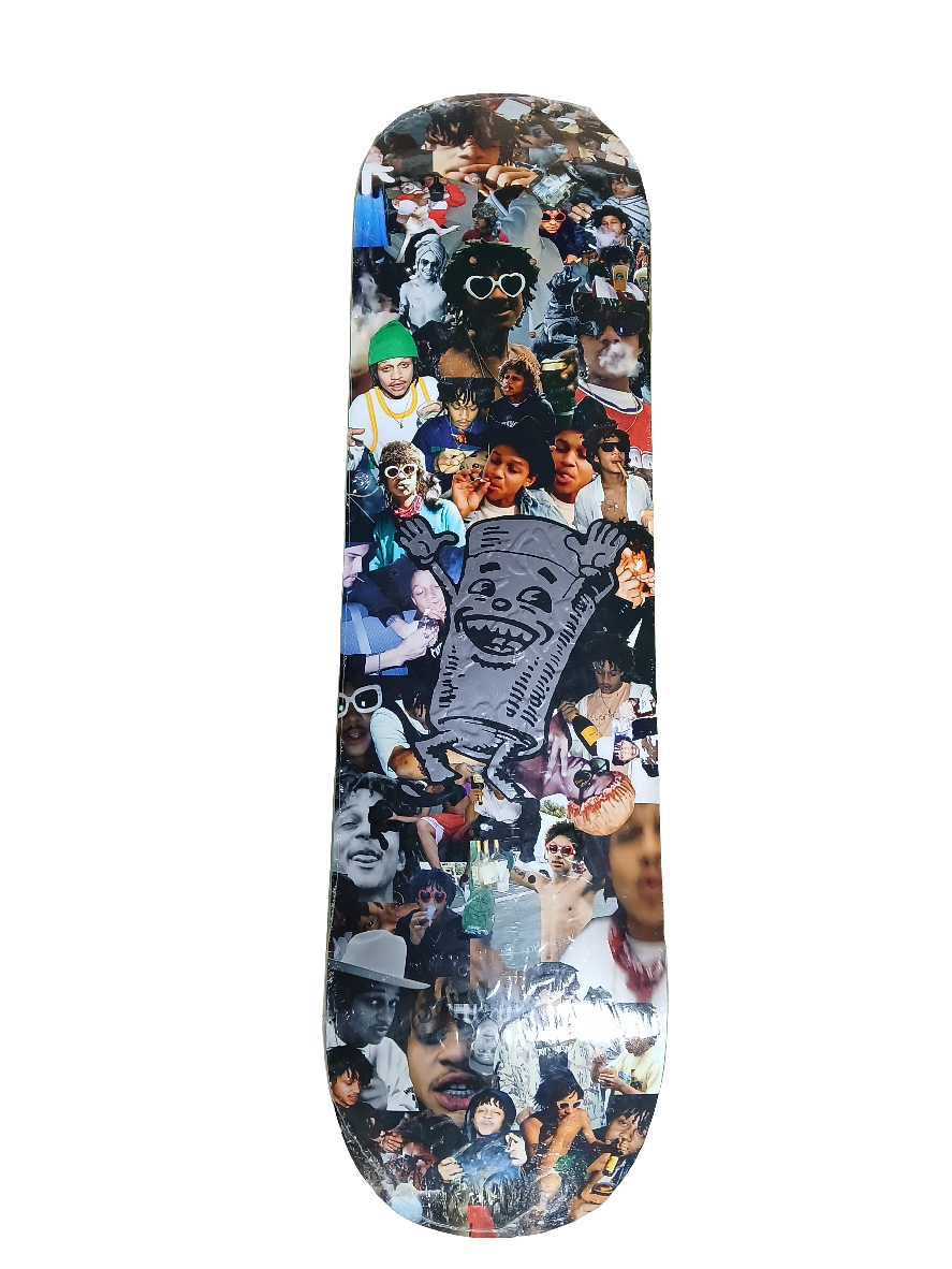 Fucking Awesome Kevin Bradley Party Cup 2 Raised Embossed Foil Graphic Size 8.0" Vintage NOS Deck