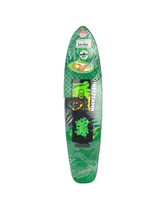 Creature X Bruicidal Tendencies Sam Hitz Bottle Opener Powerply Green Checks Purple Yellow Size 7.9 Vintage NOS Deck
