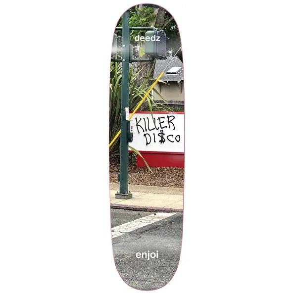 Enjoi Deedz Tweaker Resin 7 8.375" Egg Shaped Skateboard Deck
