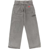Dickies Loose Fit Straight Leg Washed Grey Double Knee Work Jeans