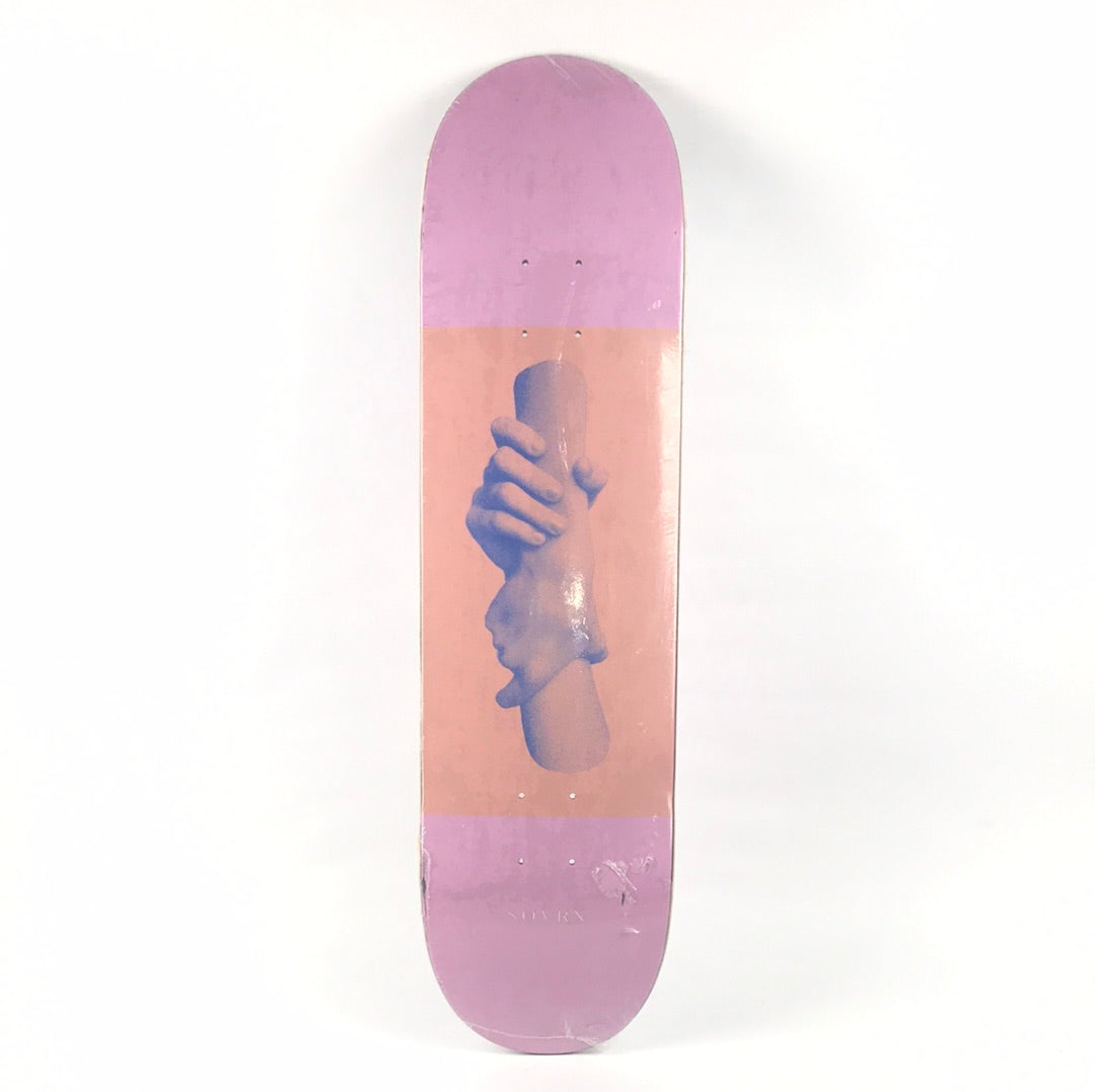 Sovrn Team Touching Pink/Tan 8.38'' Skateboard Deck