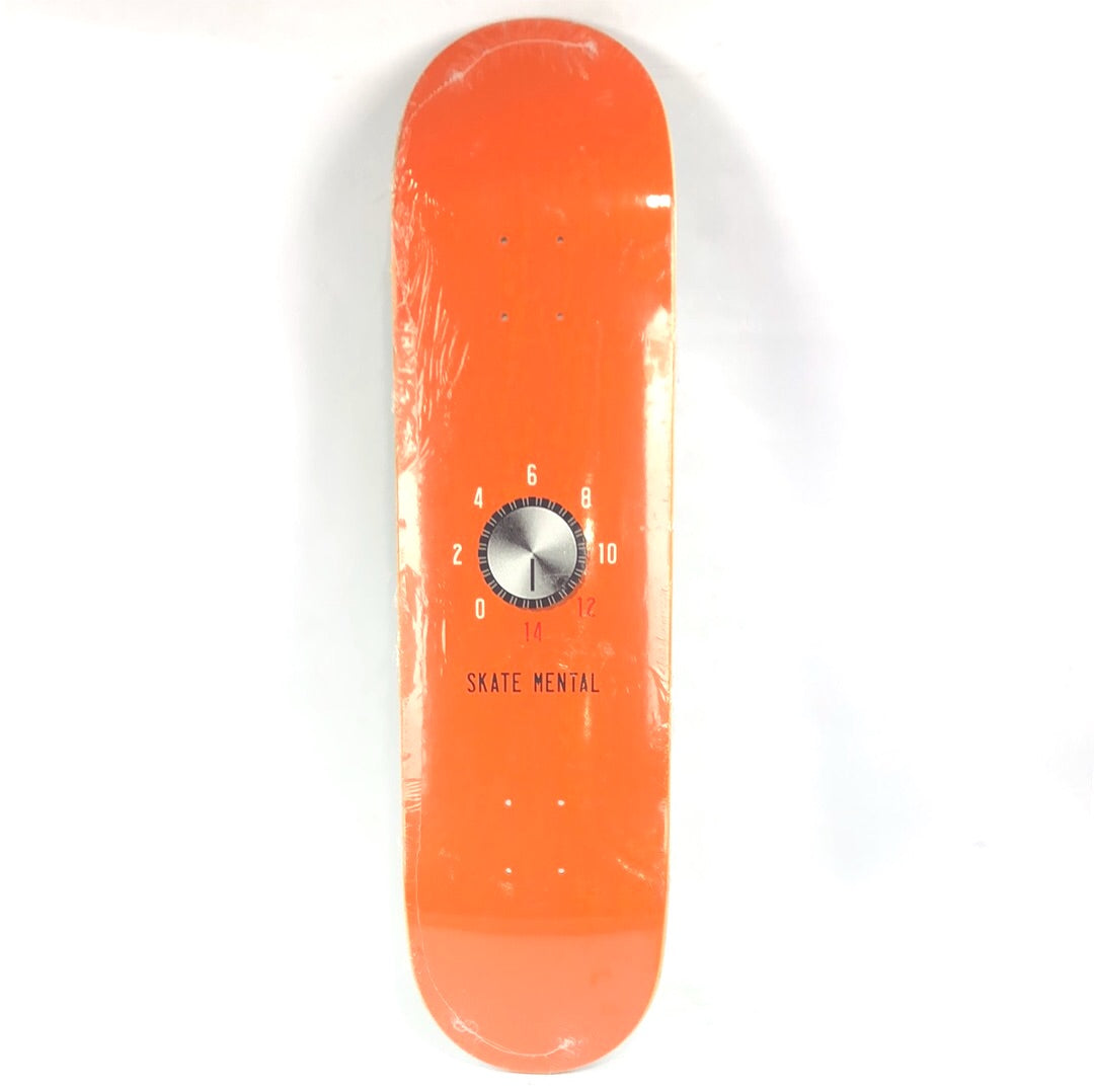 Skate Mental Timer Orange 8.25'' Skateboard Deck