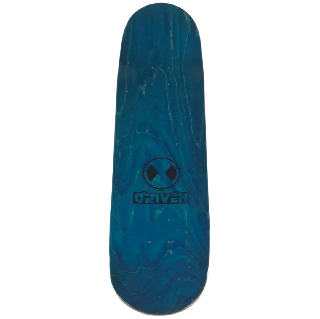 Driven Team Autographed By Jason Jessee Tijuana David Mann Art Multi 8.5'' Skateboard Deck