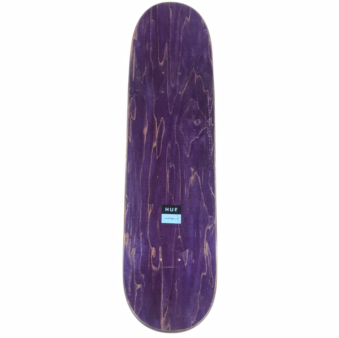 Huf Nagal Undressing Woman Silver 8.25 Skateboard Graphic