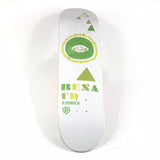 Stereo Danny Renaud Eyeball White 8.0 Skateboard Deck