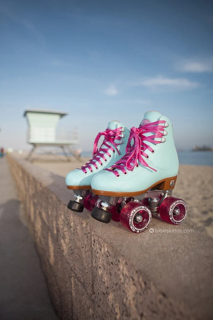 Moxi Beach Bunny Sky Blue Roller Skates