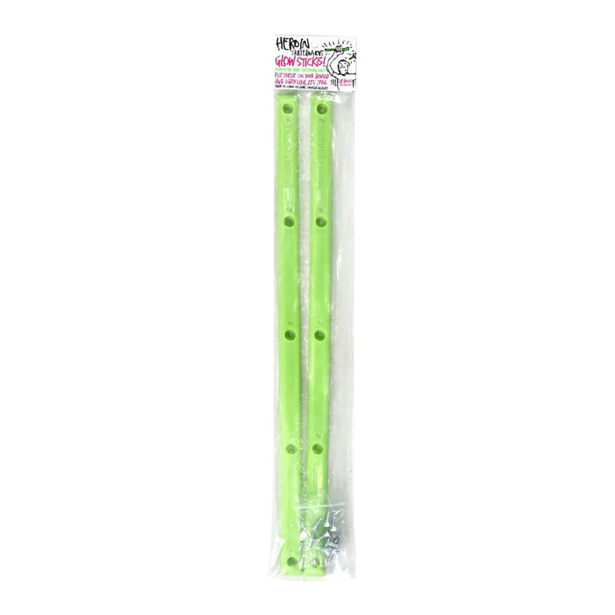 Heroin Glow Sticks Rails